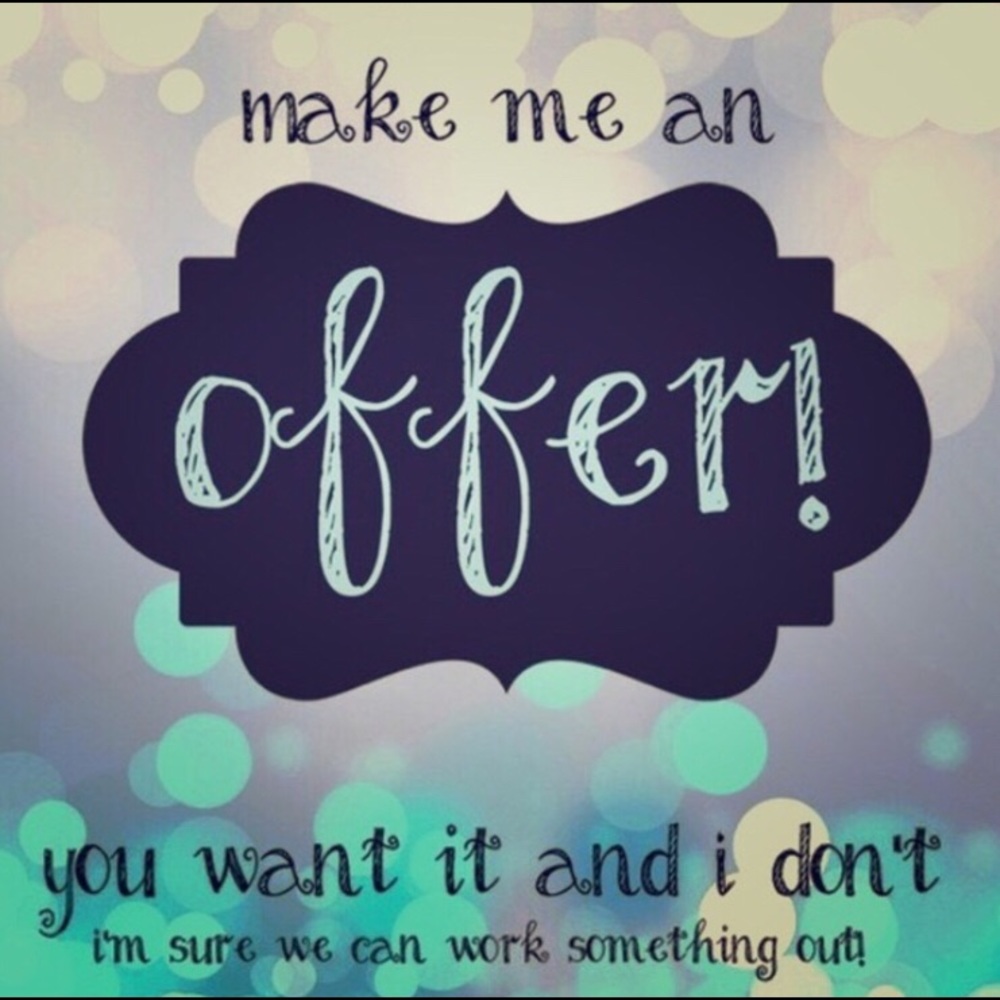 Reasonable Offers always welcome!